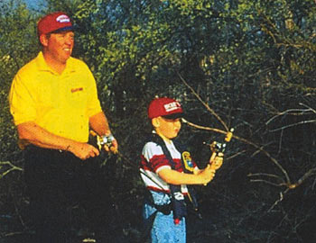 Father and son, in the early years. Credit Alton Jones, Jr.