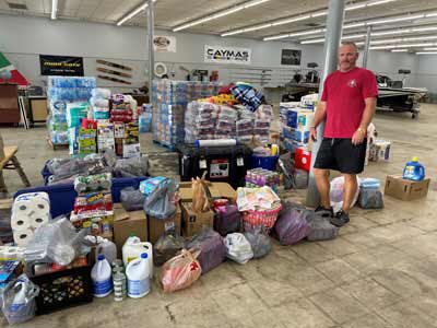 Reigning Bassmaster Classic Champion Hank Cherry of Lincolnton, N.C., is one of several Elite Series anglers helping with hurricane relief efforts by raising funds or volunteering manpower. 