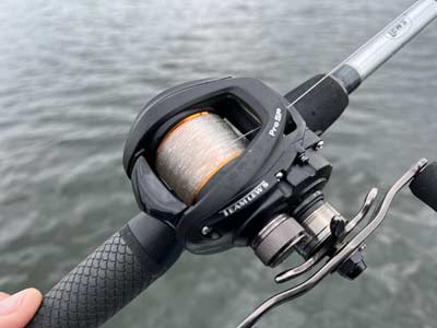 A properly spooled reel will ensure the best casting distance and performance.