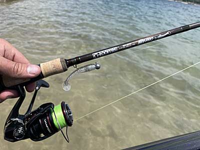 With the popularity of this style of fishing, there are no rods designed specifically for them, including this model from G. Loomis.