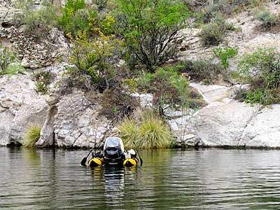 Downsize to a float tube or kayak.