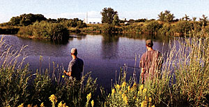 North Pond, located near Brookings, South Dakota