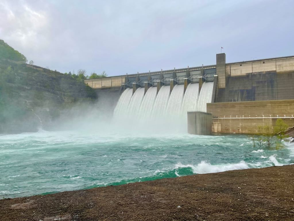 Spillway release