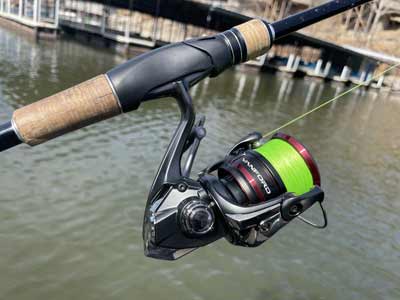 Having one versatile spinning rod will allow you to fish a variety of finesse techniques.