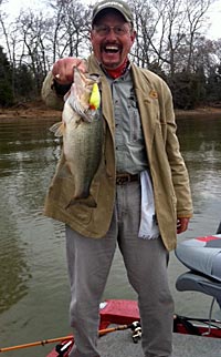 Spring bass fishing