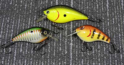 Square bill crankbaits