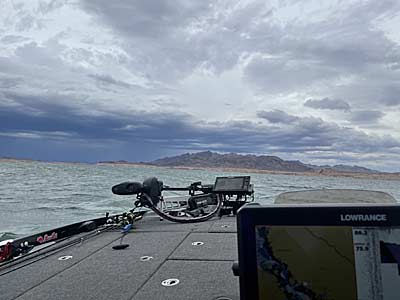 Summer storms can appear quickly, so it’s always good to watch the weather.