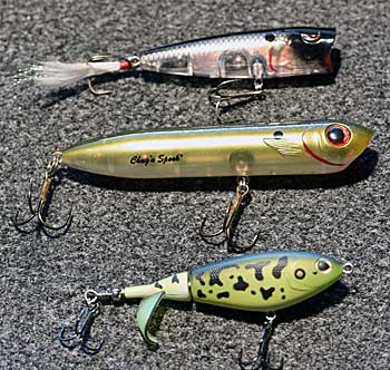 Topwater baits