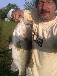 Urban bass fishing