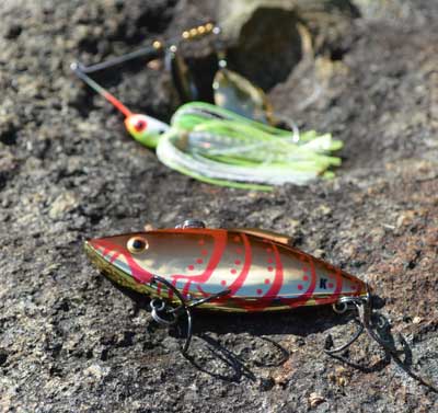 Besides boat control, casting is the most frustrating part of fishing in the wind. Make it easier by selecting more aerodynamic lures, such as a lipless crankbait. Photo by Pete M. Anderson