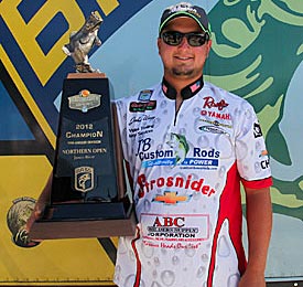 Virginia's Joshua Wagy wins victory at the Bassmaster Northern Open and a berth in the 2013 Bassmaster Classic.