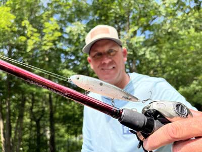 A Strike King Sexy Dawg is one of VanDam’s favorite September baits, and he's a big fan of the "Hard Knock" version for its unique sound.