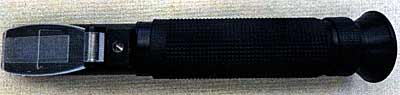 Fig. 2. A hand-held refractometer.