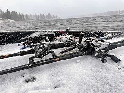 As the snow begins to fall, many anglers are forced to winterize their boats.