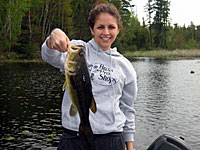 Women fishing