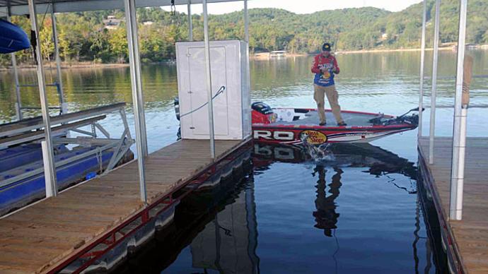 Dock fishing