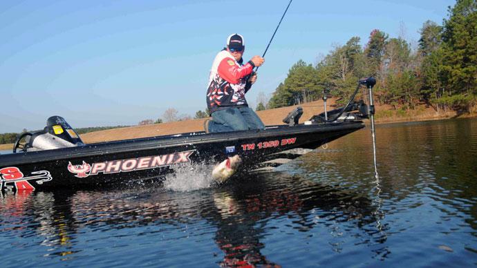 Fall bass fishing