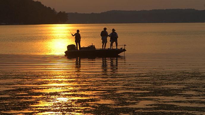 bass fishing