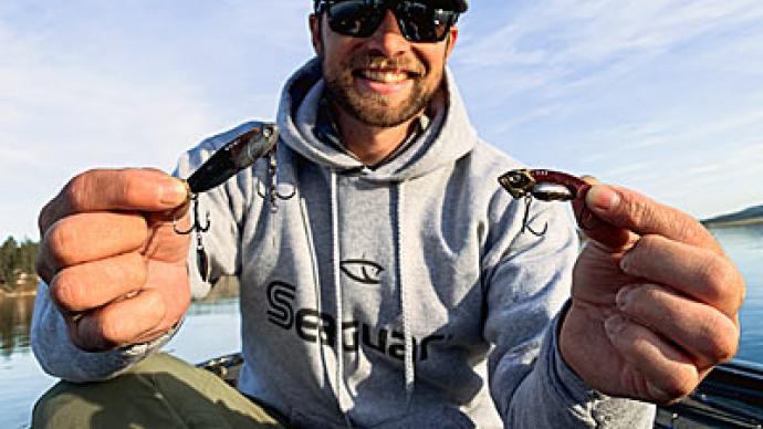 Palaniuk’s two favorite blade baits are a Molix Trago Vib and a Norisada Custom Tackle blade bait.