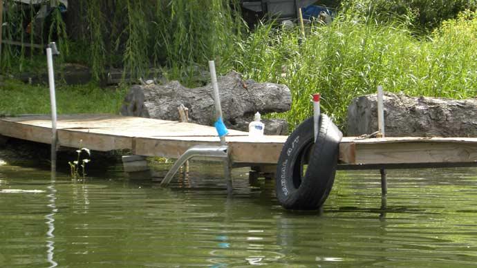 Dock fishing