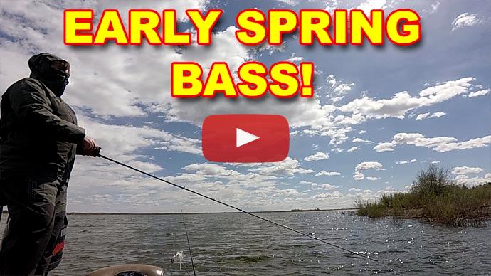 Spring bass fishing