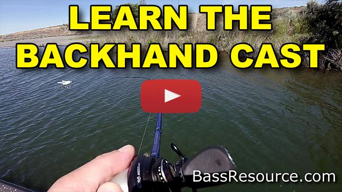 How To Do A Backhand Cast With A Baitcaster