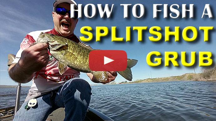 How To Fish A Splitshot Grub