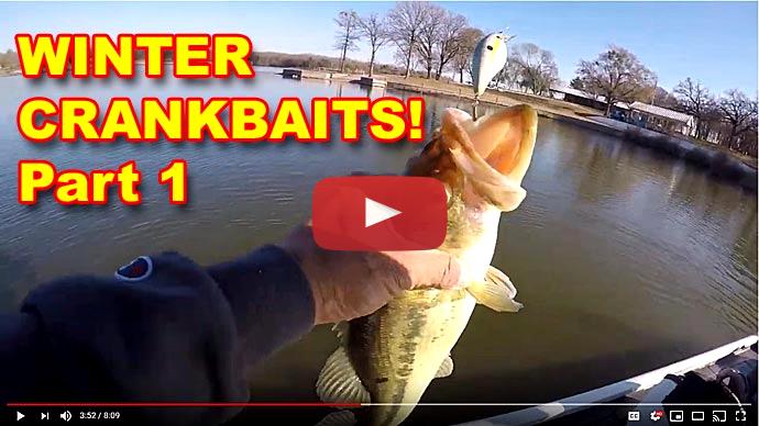 Winter bass fishing