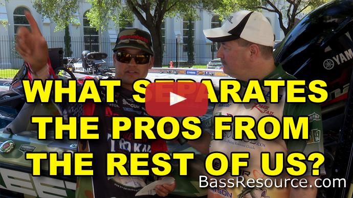 What Separates The Bass Pros From The Rest Of Us?