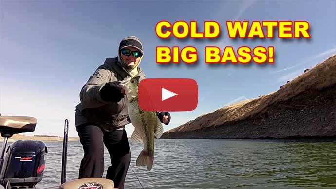 Cold water bass fishing