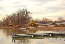 Backed by millions of dollars in funding, work has been happening at a pressured pace to make the City of Grove, Oklahoma’s Wolf Creek boat ramp a top-notch facility by the time Classic competitors arrive.