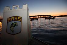 The Memorial Bridge is Palatka’s hallmark structure and an impressive background for morning launch.